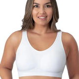 Shaping Non-steel Ring Ladies Bra Non-marking Large Size Glossy Tank Top Underwear Female