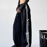 Bow Tie White Pants Leisure Cargo