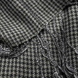 2pcs Grey Textured Minimalist Tone-on-tone Jacquard Scarf ,Luxe Look For Evening Wear,Scarf,vacation,daily Life,evening Party,Office Appropriate Subtlety For Women Men