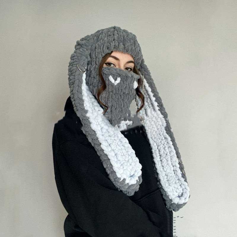 Hand Woven Heavy Wool Warm Hat