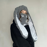 Hand Woven Heavy Wool Warm Hat