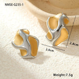 Matching Geometric Design Special-interest Earrings Affordable Luxury Fashion Earrings