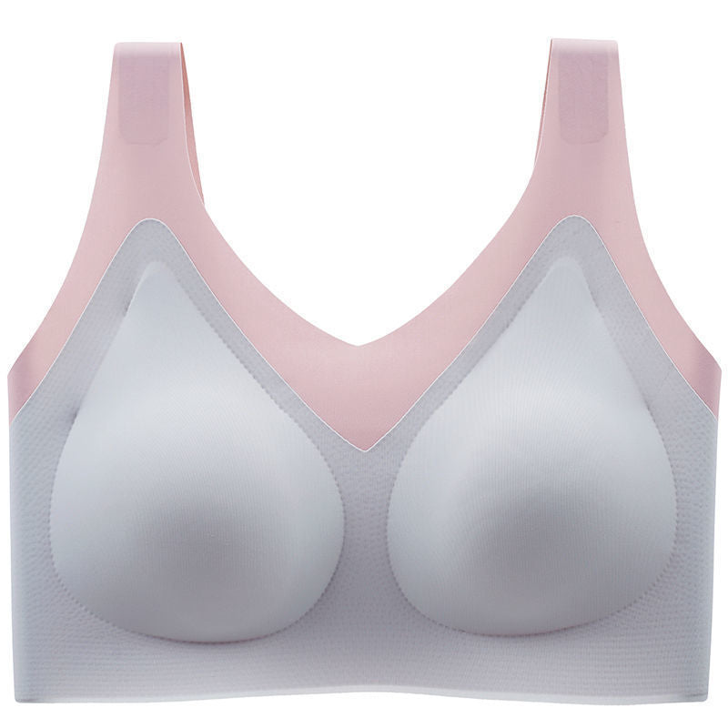 Unwired Push Up Ladies Sports Tank Top Glossy Bra