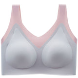 Unwired Push Up Ladies Sports Tank Top Glossy Bra