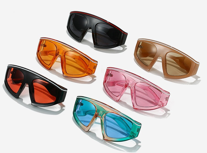 Men's Large Frame Sports Sun Glasses Quality Personalized Sunglasses Female Driving