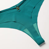 Seamless Ice Silk One-piece Sports Underwear T-string For Women