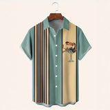 Men's 3D Printed All-matching Retro Fashion Shirt