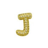 Retro Trend 26 English Micro Inlaid Zirconium Letter Bracelet