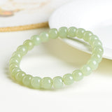 Fashion Personality Natural Hetian Jade Water Bracelet