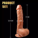 Remote Realistic Dildo Thrusting  Heating Roating  Toys For Women Men