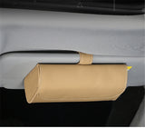 Car Hand-sewn Glasses Case Sun Visor Storage Box