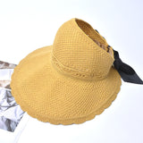 Outdoor bow hat with big bow