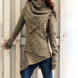 Long sleeve sweater coat