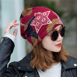 Hat Women's Autumn and Winter Fashion Multifunctional Hood