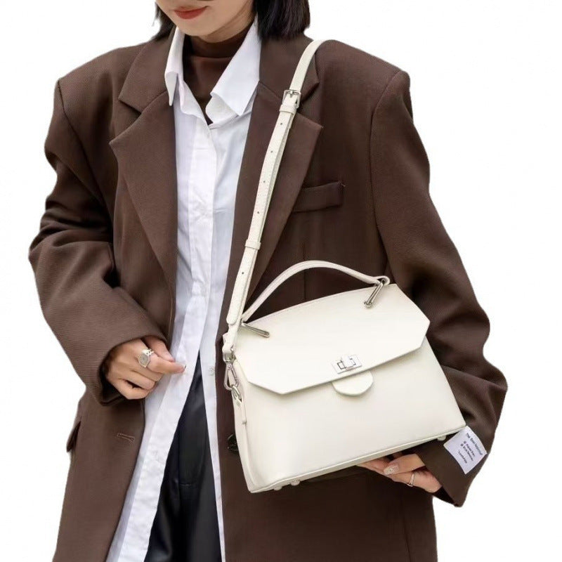 Genuine Leather High-grade Sentong Handheld Versatile Light Luxury Messenger Bag