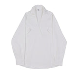 Men Long Sleeve Loose Casual White Shirts