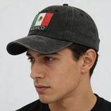 2pcs Mexico Hats For Women Men,Mexican Flag Baseball Cap, Fathers Day Patriotic Christmas Birthday Gifts For Dad Mom Papa Mama Grandpa Husband Wife