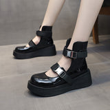 Mary Jane single shoes women short boots