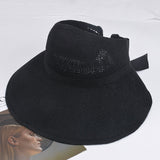 Outdoor bow hat with big bow