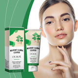 OUHOE Mugwort Calming Cleanser, Hydrating And Moisturizing Deep Clear Pores Balance Oil Moisturizing Cleanser