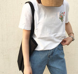 MINIMAL FLOWERS TEE