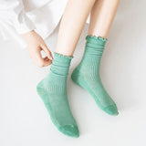 Socks with wood ears