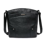 Retro Multi-layer PU Bag Women's Simple High-grade Crossbody