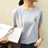 MINIMAL FLOWERS TEE