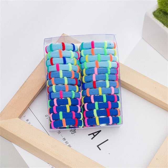 24 Boxed Nylon Seamless High Stretch Rubber Bands