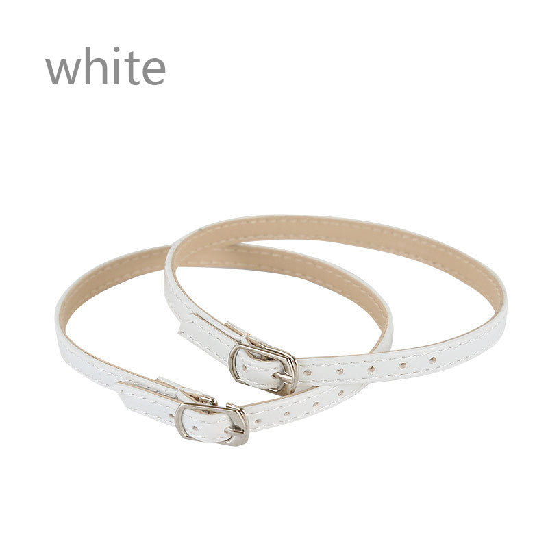 Fashion New High-heeled Shoes With Laces Sandals Without Heels