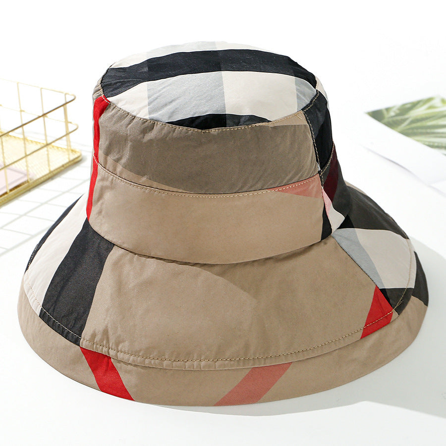 Large Eaves Sun Shade Simple And Fashionable Foldable Fisherman Hat
