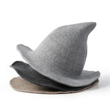 European And American Halloween Wool Wizard Hat