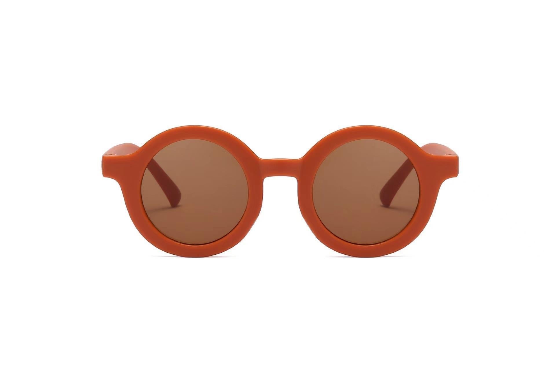 Children's Sunglasses Vintage Round Frame Sun Glasses