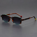 European And American Retro Pin Sun Glasses Korean Hong Kong Style Square Frame Sunglasses