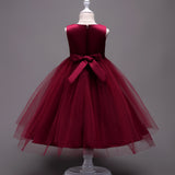 4-15 years embroidered Kids Dress