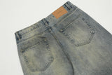 Fashion Holes Knee Denim Trousers Men