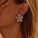 Matching Geometric Design Special-interest Earrings Affordable Luxury Fashion Earrings