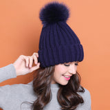 Fur ball fur hat