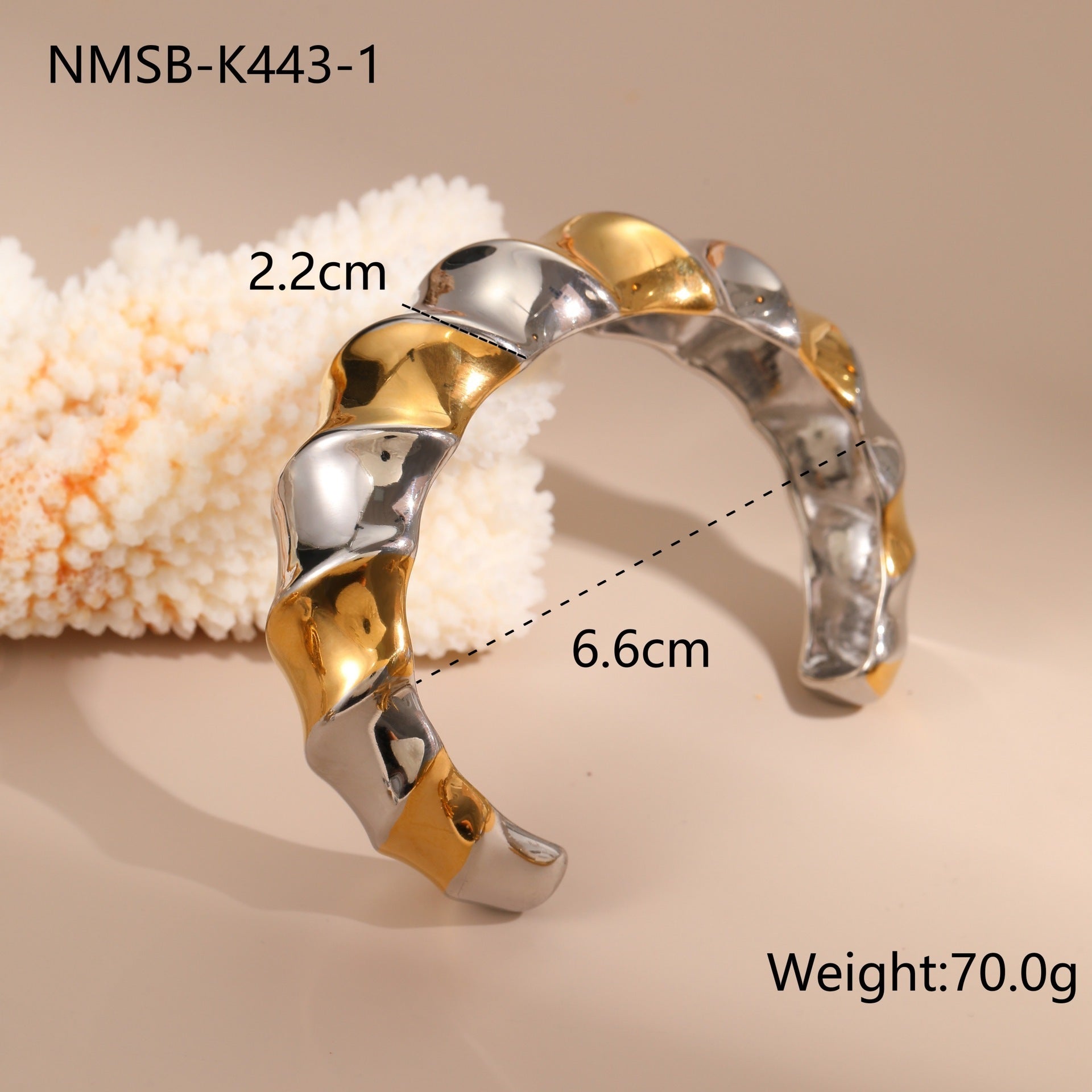 Design Sense Graceful Personality Stainless Steel Bracelet Titanium Steel