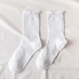 Socks with wood ears