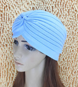 Indian headscarf, hood, earmuff, yoga pullover, multi color pleated hat
