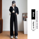 Exercise New High Waist Straight Pants