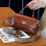 Women's Retro Fashion Multi-bag Leather Handbag