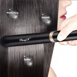 Professional Hair Straightener Curler Hair Flat Iron Negative Ion Infrared Hair Straighting Curling Iron Corrugation LED Display