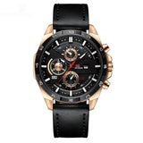 Business Calendar Waterproof Multifunctional Decorative Casual Quartz Watch