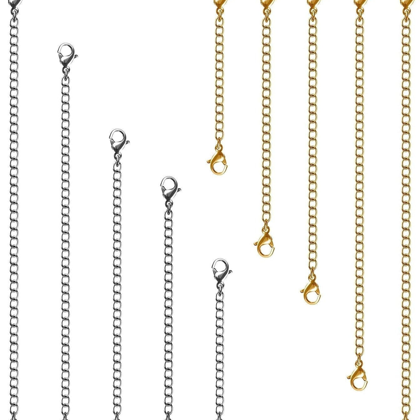 Copper Double-headed Lobster Buckle Closing Bracelet Necklace Ornament