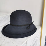Female retro summer straw hat