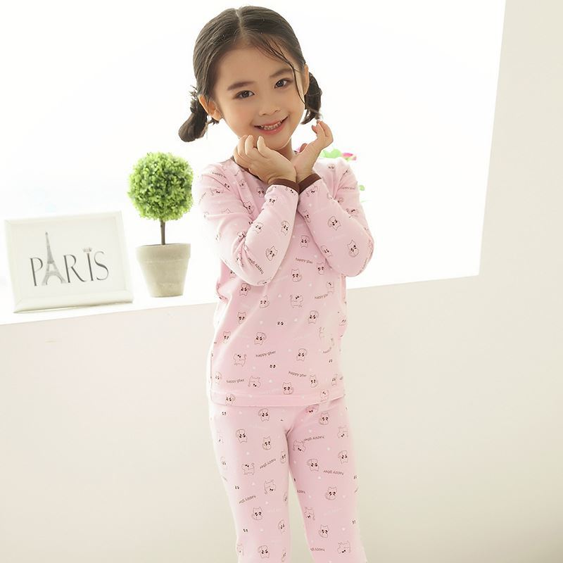 Children's cotton clothes suit