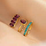 Zircon Ring High-grade Fashion Diamond