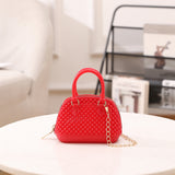 Korean Style Fashion Hollowed-out Jelly Shell Bag